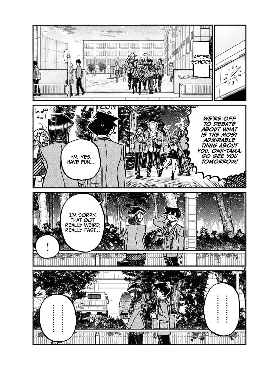 Komi-san wa Komyushou Desu Chapter 359 15